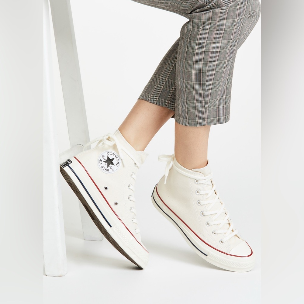 Converse High Top in Parchment